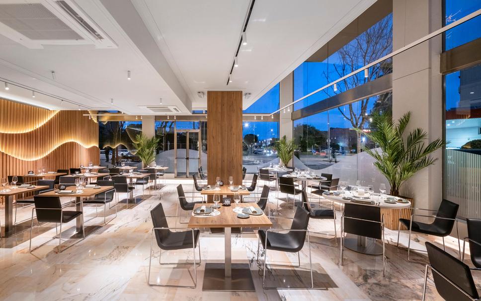 Restaurante Sinfonia del Hotel Sallés en El Prat de Llobregat